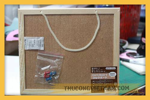Bảng ghim chữ Cork Board size 23*20cm